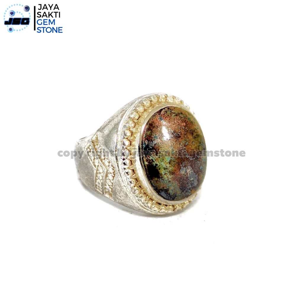 Natural Batu Akik Pirus Persia Turquoise Original PPT03