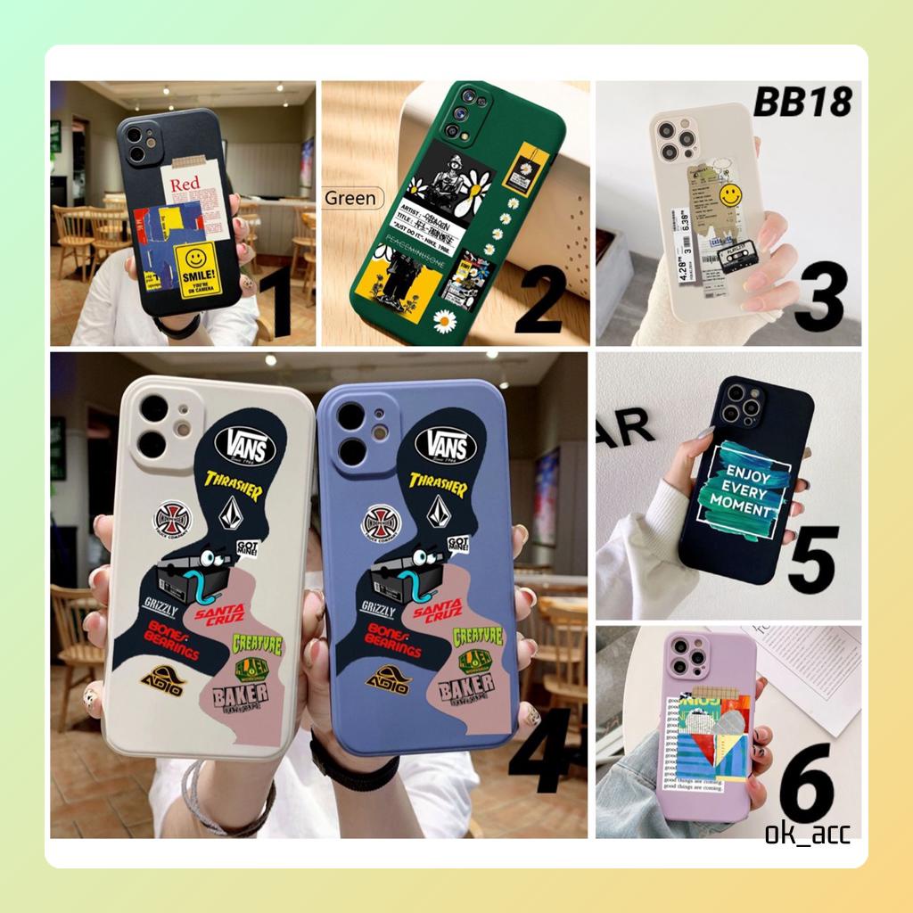 JUAL Softcase Motif BB18 casing for Oppo Realme 2 Pro U1 U2 3 5 5s 5i 6 7 7i 8 8i 9 10 C1 C10 C11 C12 C15 C17 C2 C20 C20a C21 C21y C25 C25y C3 C30 C31 C33 C35 C55 Narzo 20 30A 50 50a 50i XT