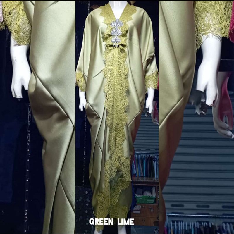 (REALPICT)GAMIS KAFTAN POLOS BAHAN DONATELLA // GAMIS KAFTAN PREMIUM // GAMIS KAFTAN LEBARAN // GAMI