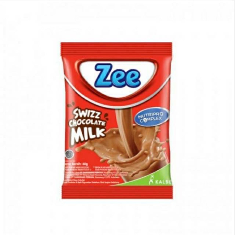 

Zee Susu Bubuk Coklat dan vanilla sachet renceng 10x39gr