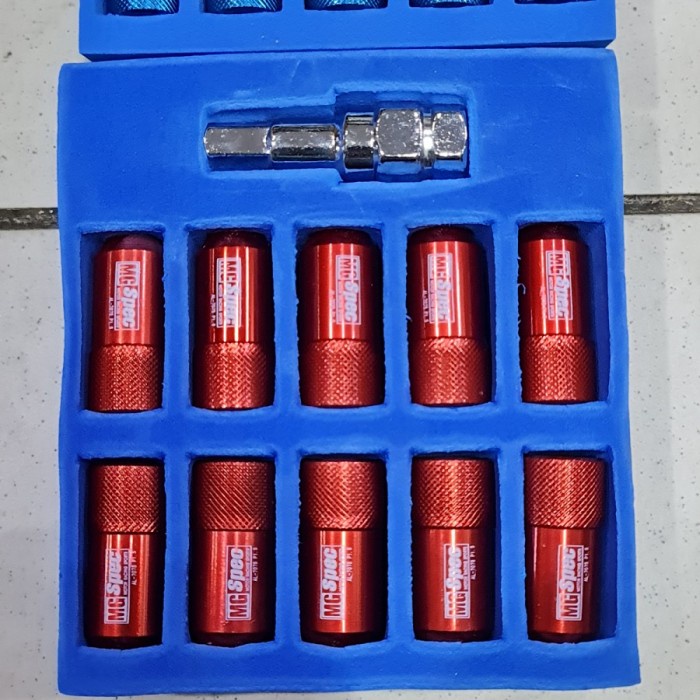 LUGNUT RACING NUT MAXGUARD BAUT RODA MOBIL RACING