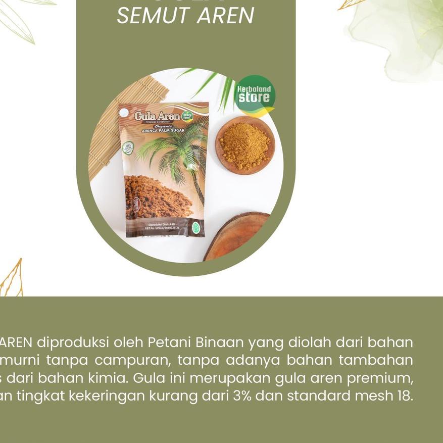 

10.10 Flash Sale Ilfazy Food Gula Aren Semut 500 gram by Herbaland Store murah