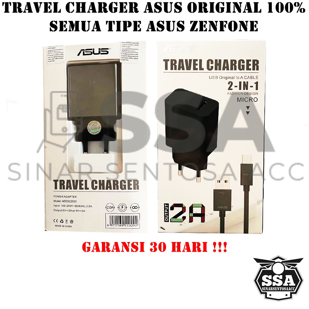 Travel Charger Asus Zenfone Original 100% Max Pro M1 M2 C Go B 4.5 5.5 Selfie Live Zenfone 2 3 Laser Max Zoom 4 Max Pro Zoom S 5 2018 5Z 2A Bergaransi Awet ORI Charge Cas TC Original Fast Charging AD2022020