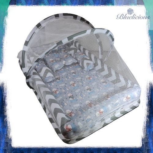 Kasur Bayi Kelambu / Kasur anak / Set Kolam / Tempat tidur / Bedding Set