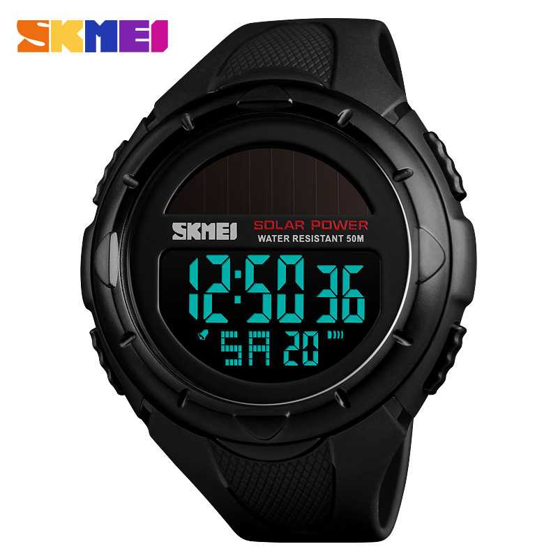 ORIGINAL SKMEI Jam Tangan Tenaga Solar Pria Digital - 1405