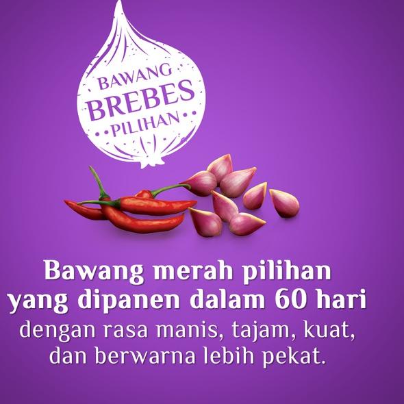 

Stock baru--ABC Sambal Bawang Pedas 335 mL