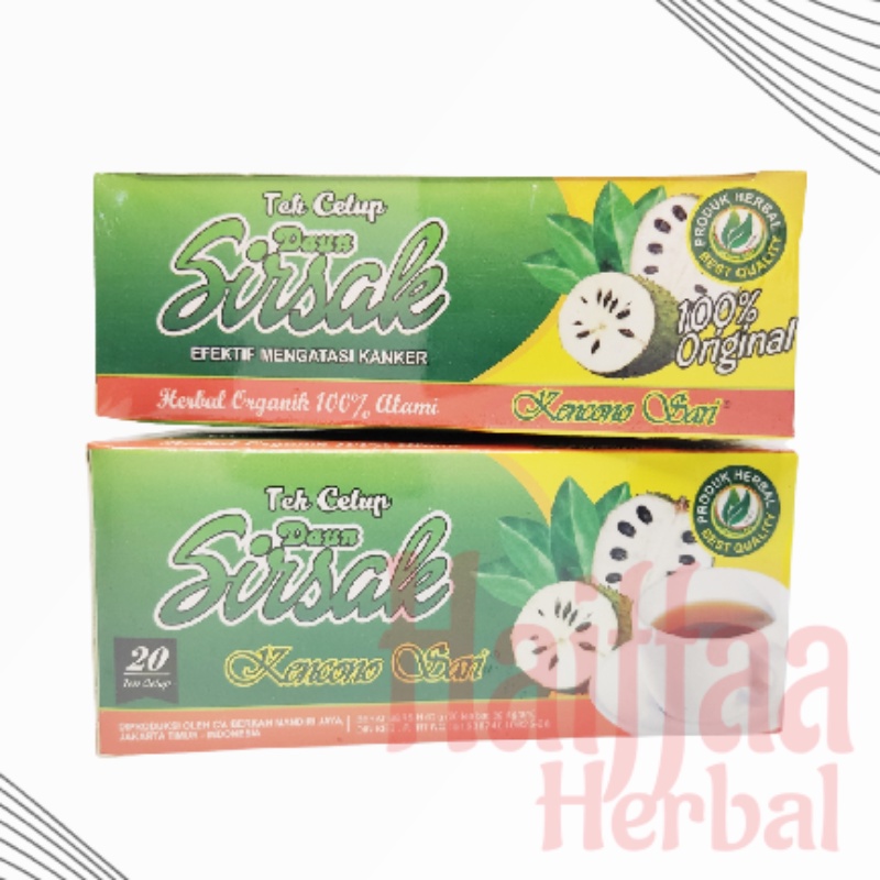 

Teh Celup Daun SIrsak Kencono Sari Teh Herbal Liver Kanker Asli Original PROMO