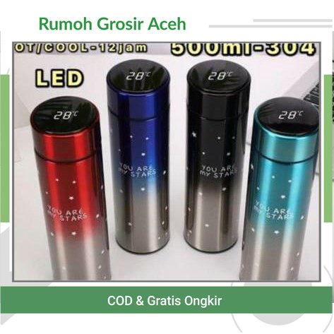[ACEH] TERMOS DIGITAL LED 500ML