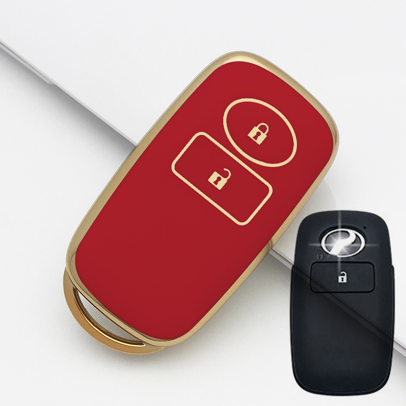 Case Pelindung Kunci Mobil Keyless Entry Bahan Silikon Untuk Toyota Hilux RevoVeloz rush Innova Yaris Raize Perodua Fortuner