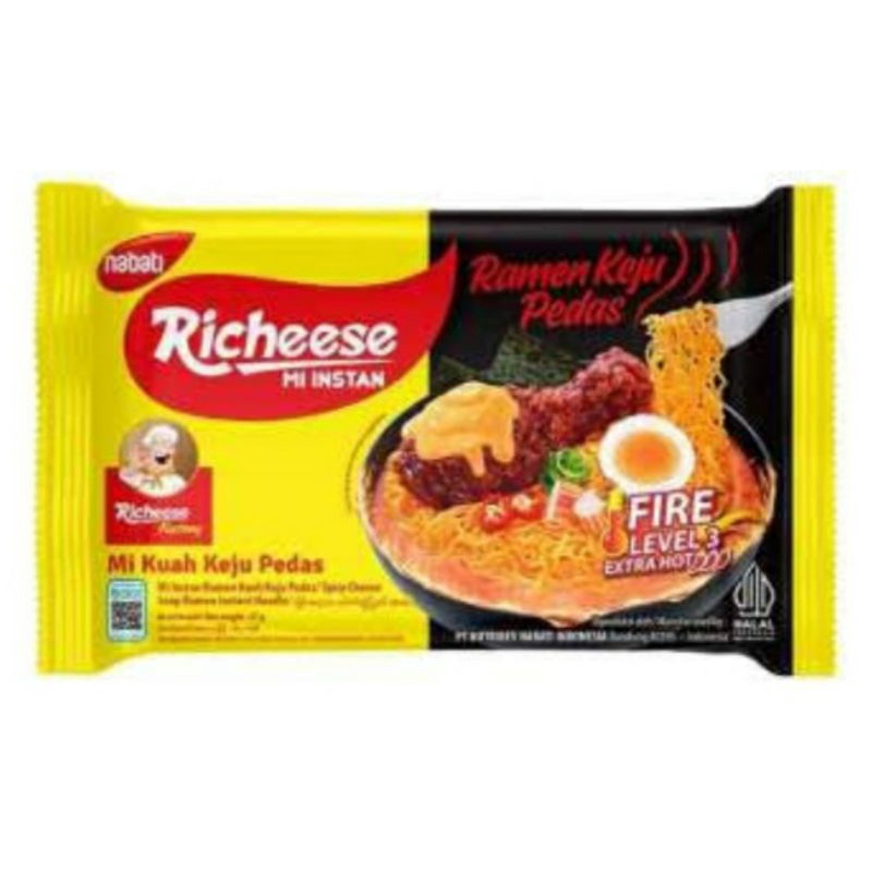 

Nabati Richeese | Mie Instant Ramen Keju Richeese Level 3