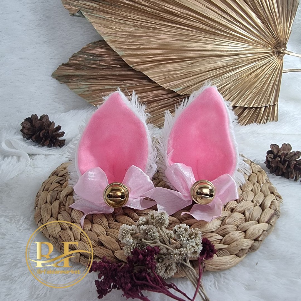 READY Stock kuping kucing helm accesories //  Kuping Kucing Helm (Bahan Lembut Empuk dan Lucu)