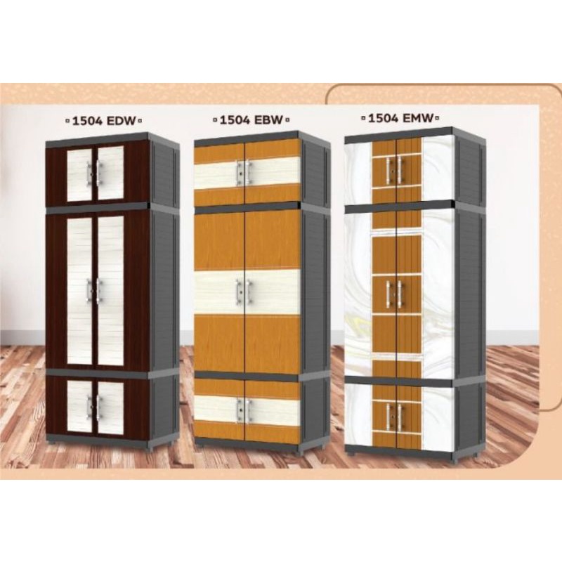 LEMARI PAKAIAN LEMARI PLASTIK GANTUNG JUMBO NAIBA