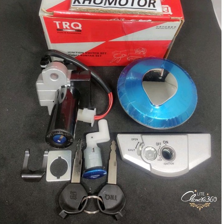 KUNCI KONTAK KEY SET PLUS TUTUP TANGKI CB150R CB 150 R OLD LAMA K15 KOMPLIT HIGH QUALITY NON ORIGINA
