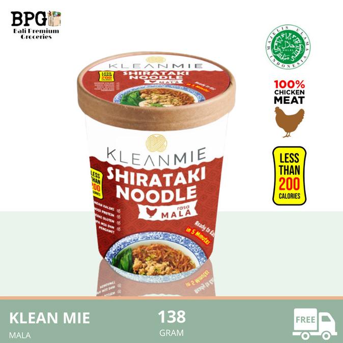 

Termantab] KLEANMIE Shirataki Noodle Mala 138 Gr