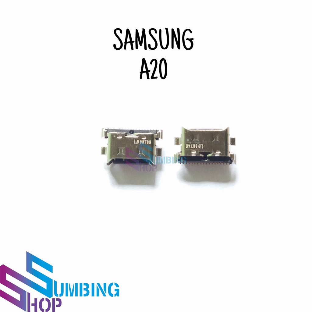 Konektor Charger Samsung A20 A205F A30 A50 A60 A70 M20 Usb Plug In Con Tc