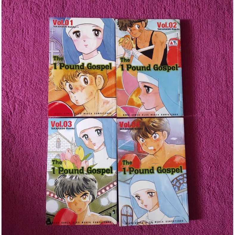 Komik Tinju : The I Pound Gospel 1-4 tamat (Takahashi Rumiko)