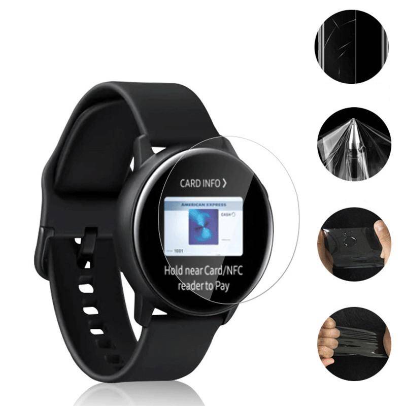 Film Hydrogel Pelindung Layar Bahan TPU Tipis 40mm 44mm Untuk Samsung Galaxy Watch 5 44mm 40mm Active2