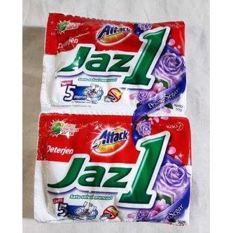 * NCC * Attack Jaz1 Deterjen Plus Softener Bubuk Konsentrat - Kemasan Sachet Ekonomis Atack Jaz