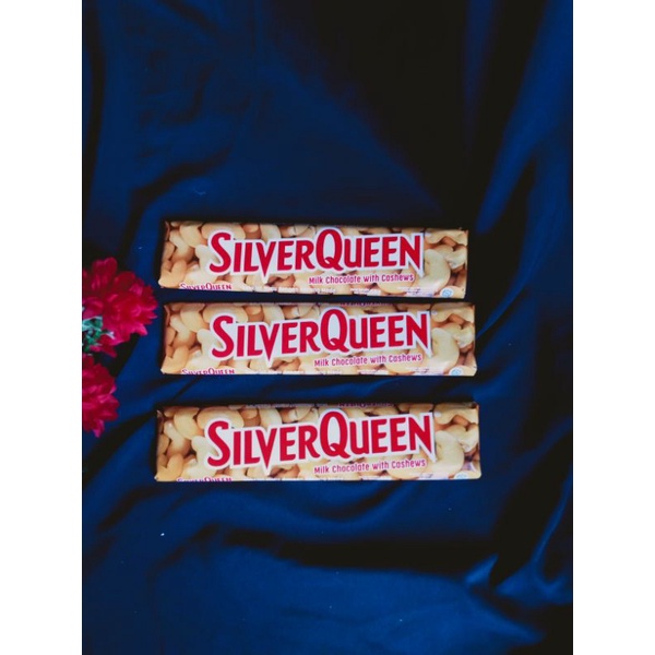 

silverqueen 55gr tambahan isi buket