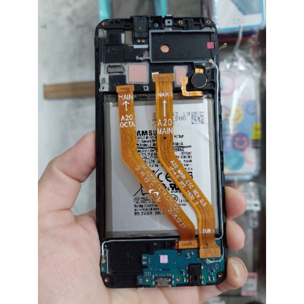 LCD ORIGINAL COPOTAN SAMSUNG A20 AMOLED