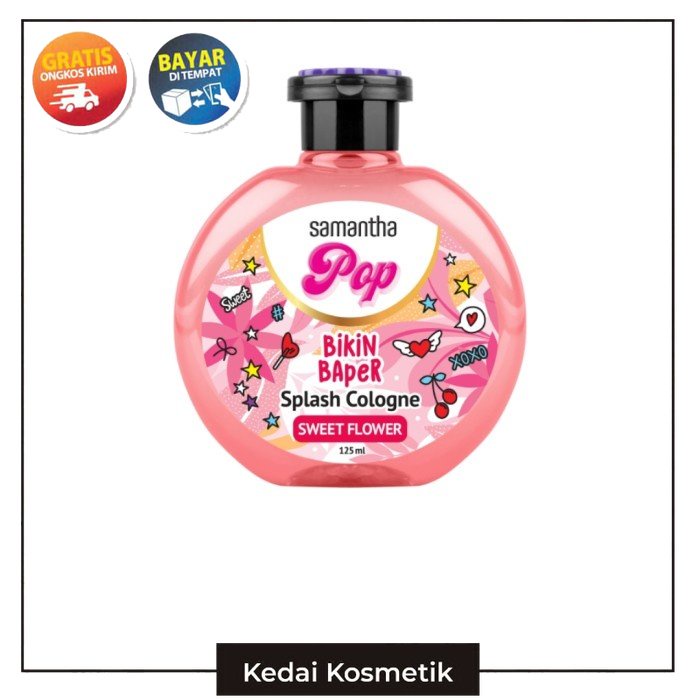 (ACEH) Samantha Pop Parfum Splash Cologne 125ml