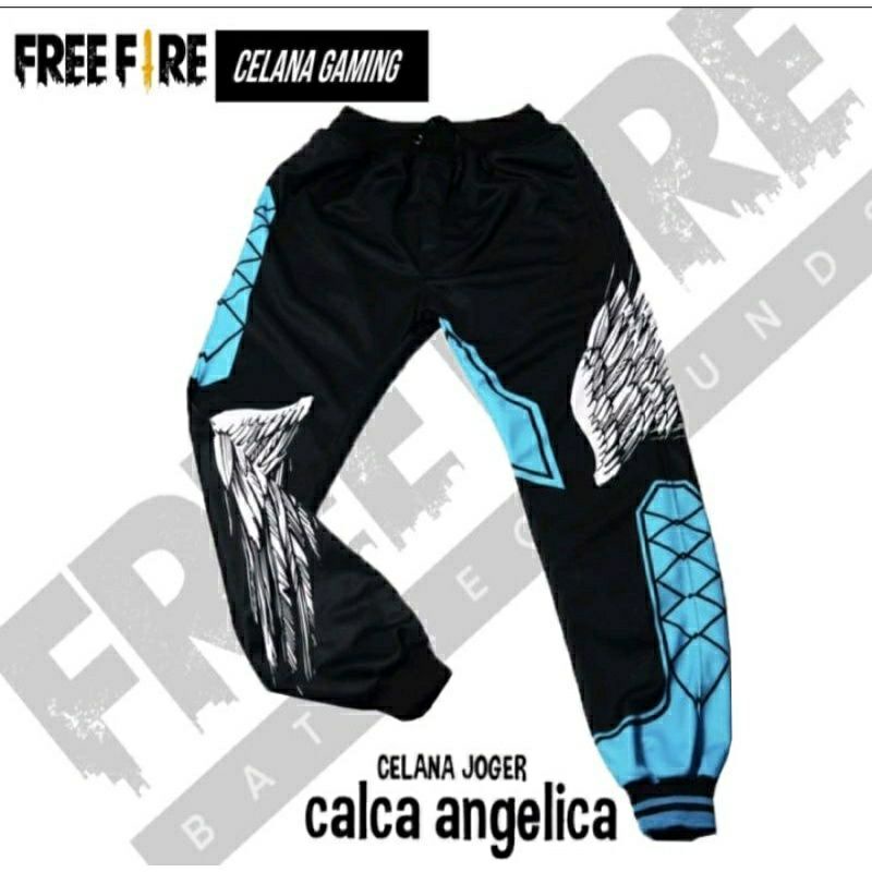 Celana Enjel Biru | Celana Angel | Celana Joger Anak