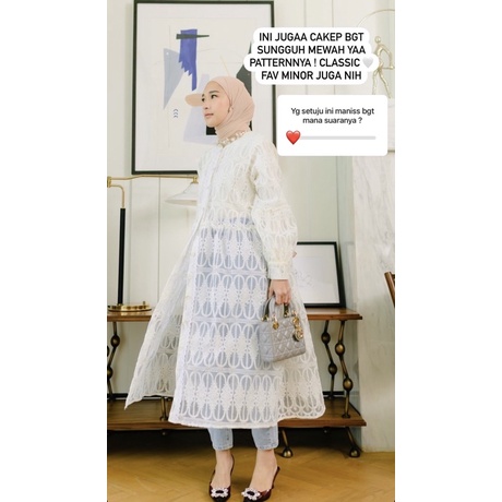 midi organza clove haideeorlin [READY] by haidee&orlin resmi store