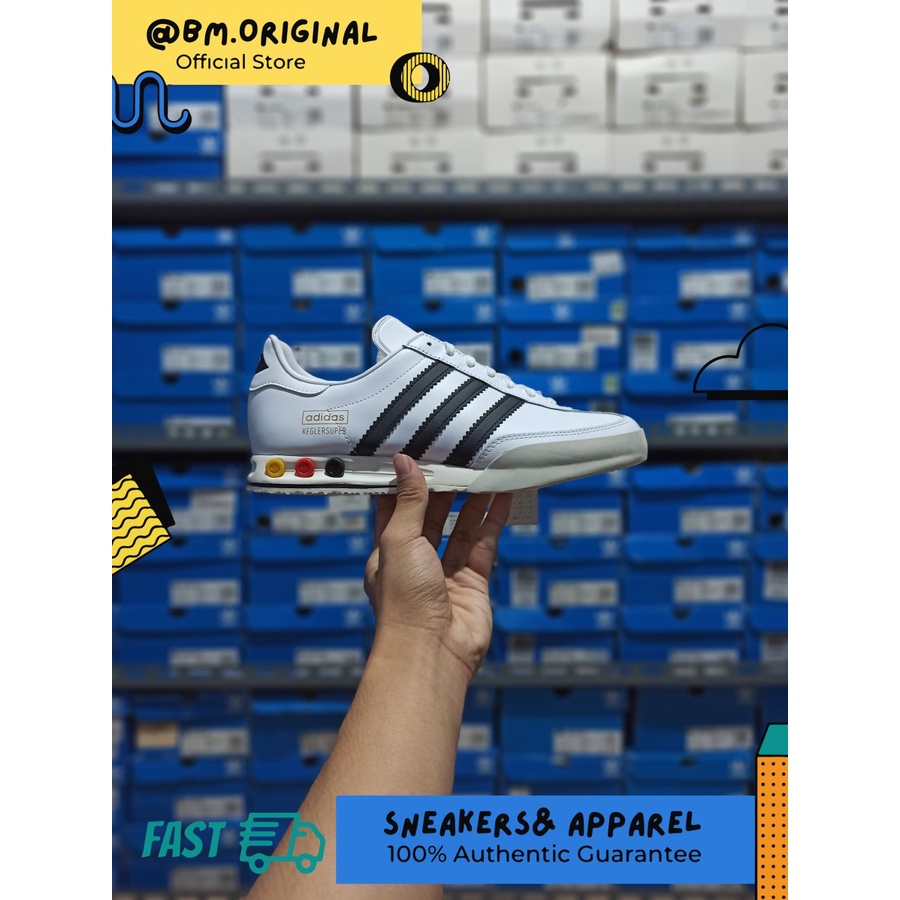 Adidas Kegler Super White Black Red Yellow Exclusive ORIGINAL