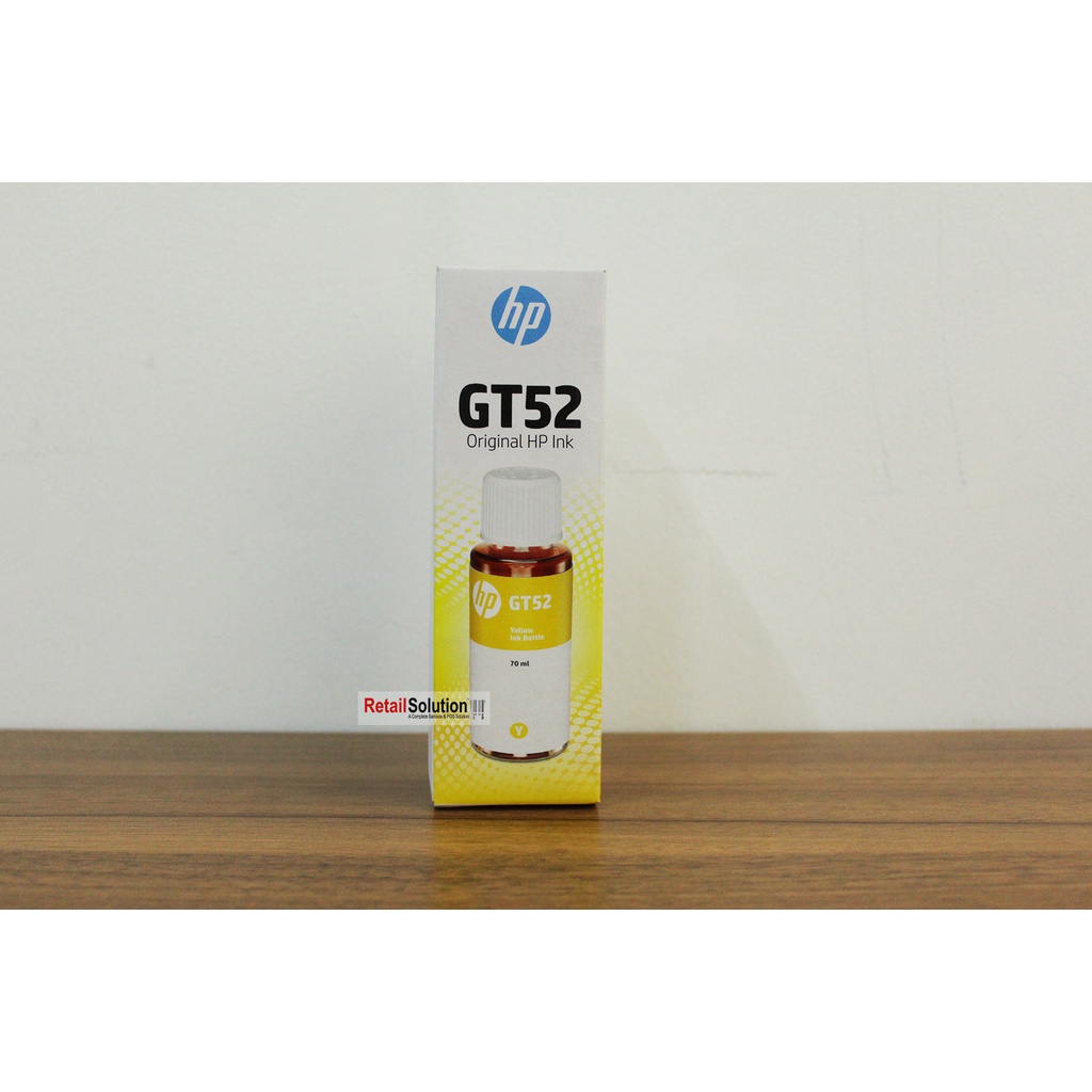 Tinta HP GT52 Yellow Original 70ml - Tinta HP GT5810 315 415 515 615