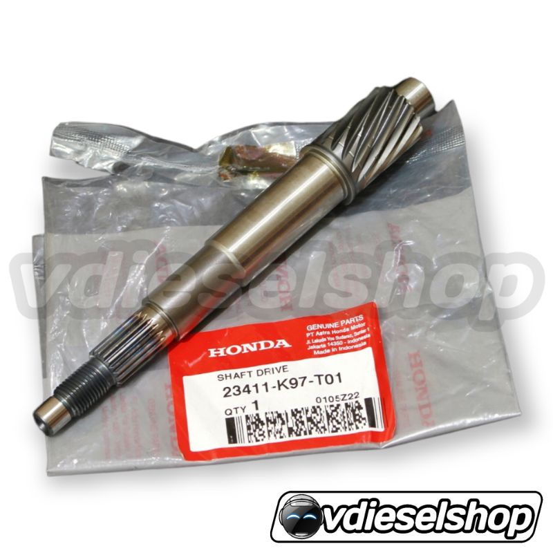 As Pully Belakang Honda PCX 150 Original Shaft Drive 23411K97T01
