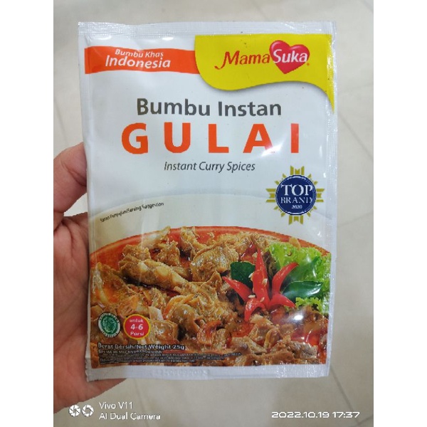 

Mama Suka bumbu instan gulai 35gr instan curry spices