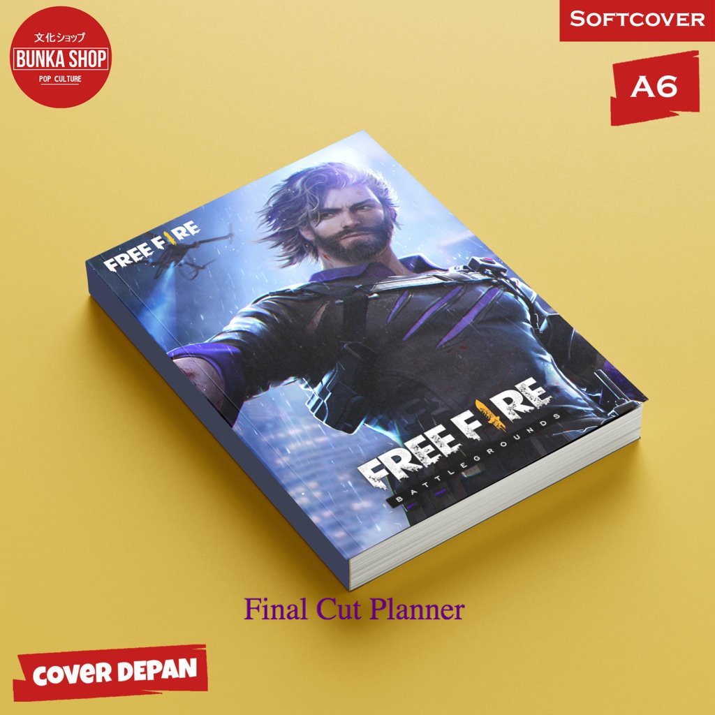 

Pocket Note Free Fire Andrew Softcover A6 Buku Tulis Catatan Notes Agenda Planner Jurnal planner