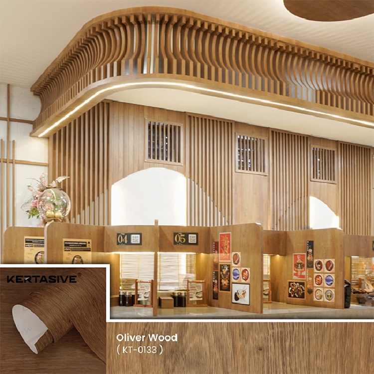 KERTASIVE PVC Interior Film - OLIVER WOOD