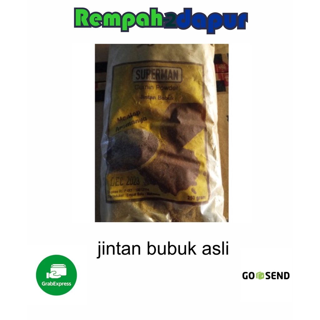 jintan bubuk asli 250 gr