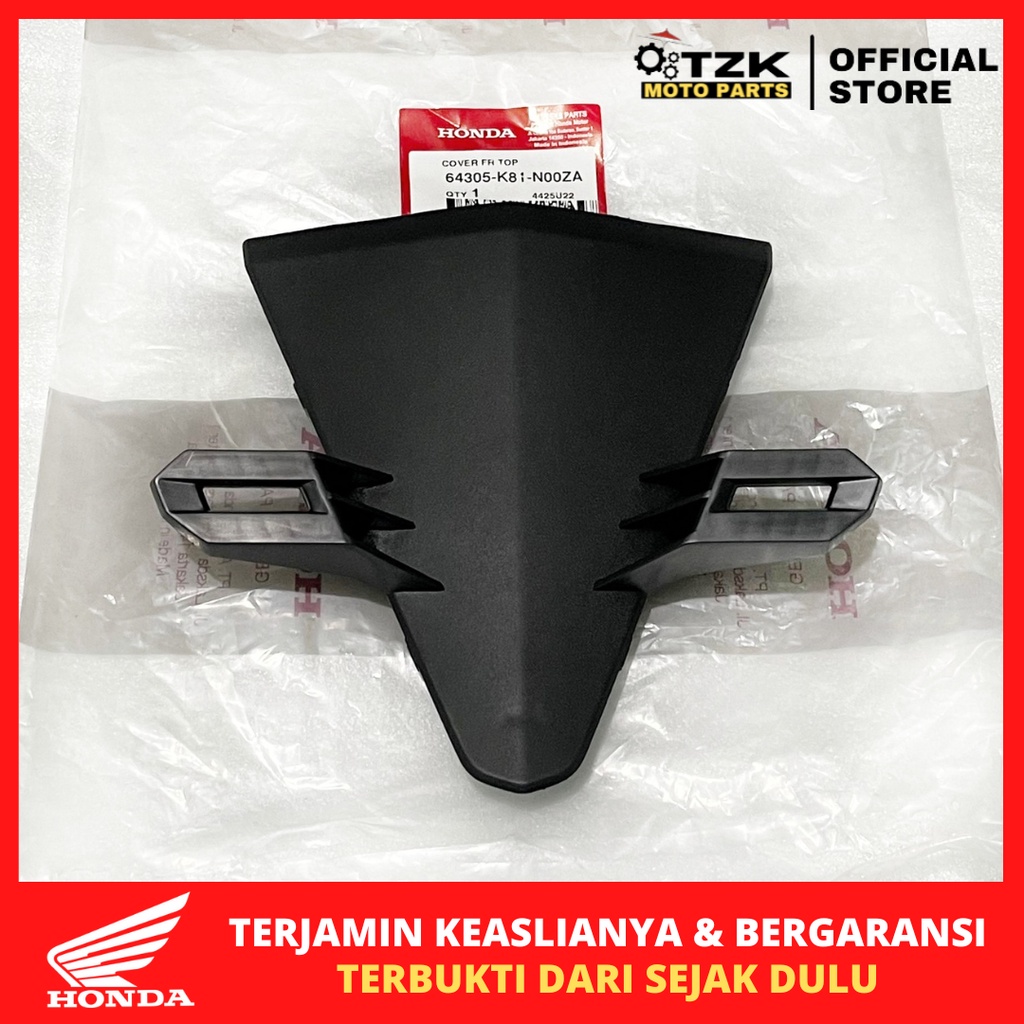 Tameng Panel Dasi Depan Body Kecil Dudukan Plat Nomor Beat New Fi Esp Street Eco K81 2016 2017 2018 