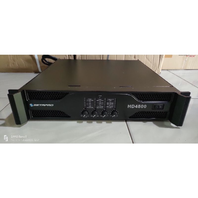 ASHLEY HMD48 POWER 4CHANEL 4x800watt 8ohm