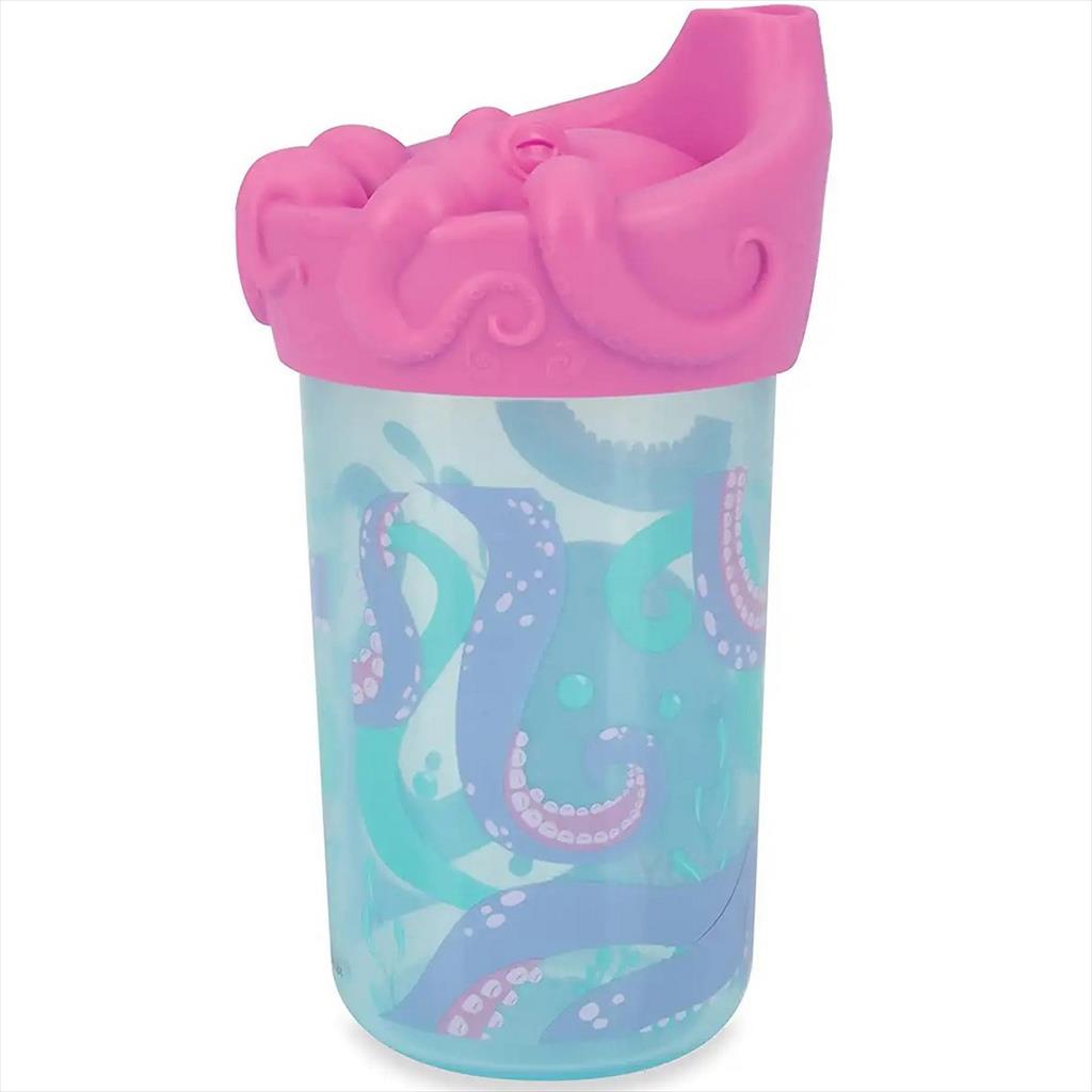 NUBY 3D Character 355ml Spout Cup Octopus 355 ml Gelas Minum Sippy