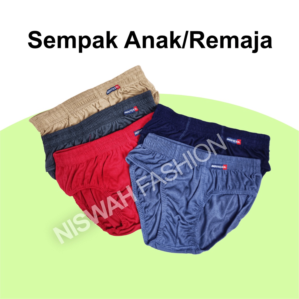 COD - CD Cowok / Celana Dalam Pria Sempak Laki Anak SD SMP Dewasa XXL - Ratu Solo