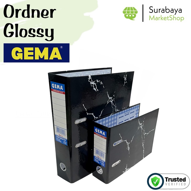 Jual Ordner Glossy Folio F Kwitansi Lever Arch File Gema Shopee Indonesia