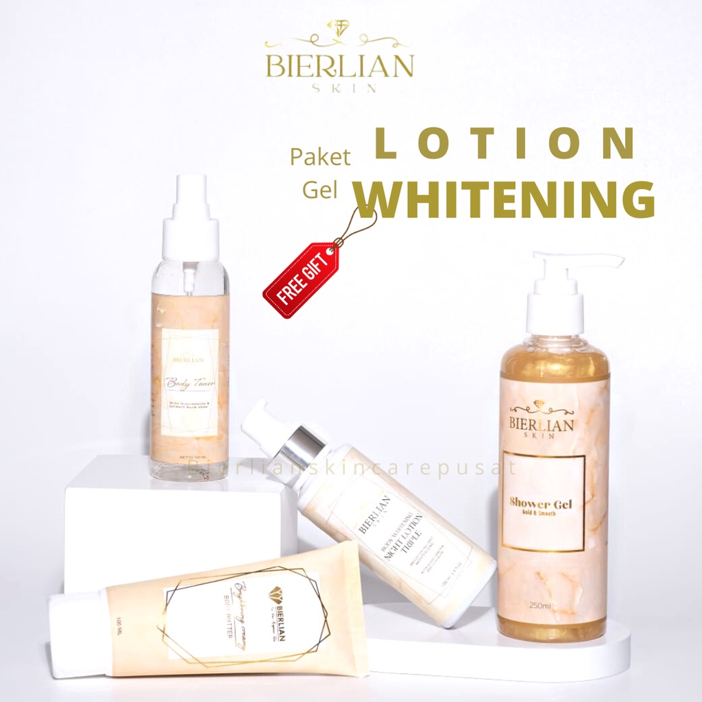 PAKET HANDBODY BIERLIAN SKINCARE/HB BIERLIAN ORIGINAL/FREE GIFT/PAKET HB/PAKET HB PEMUTIH