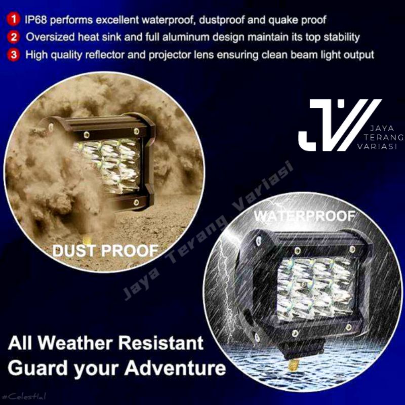 Lampu Tembak Led Cree Kotak Sorot