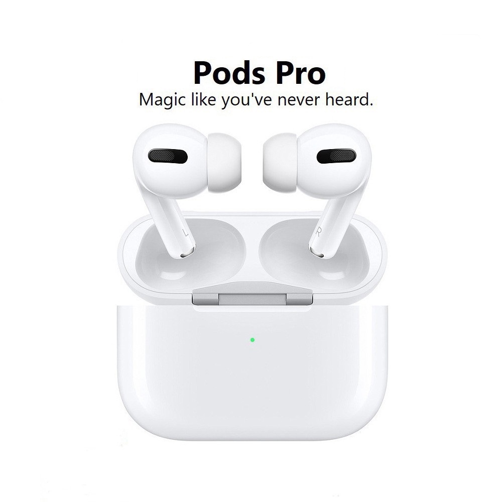 Earphone Wireless / Bluetooh Pro Pods 2019 With Wireless Charging Can Rename