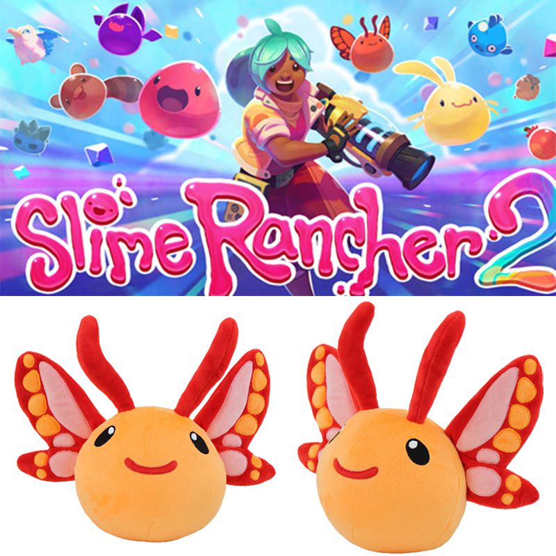 Slime Rancher 2boneka Plush Kupu-Kupu Lembut Dan Halus Untuk Berjam-Jam Menyenangkan