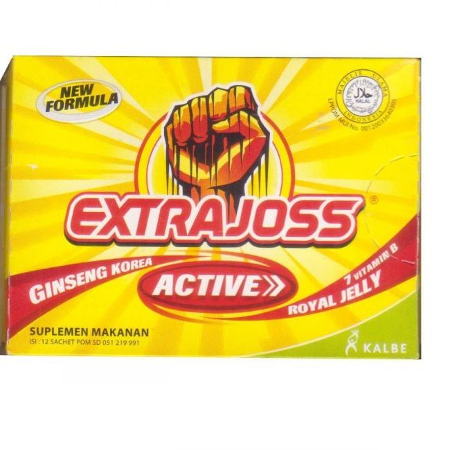 

7.7 Sell ☘️ MUMTAAZZTORE ☘️ KALBE ExtraJoss Extra Joss Active [12s x 4gr]