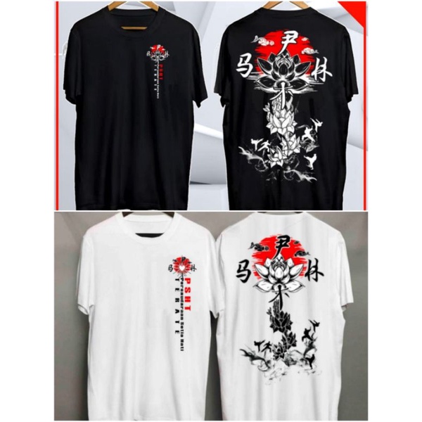 READY KAOS PERSAUDARAAN SETIA HATI TERATE MODE JAPAN KEREN SIMPLE - KAOS PSHT DISTRO