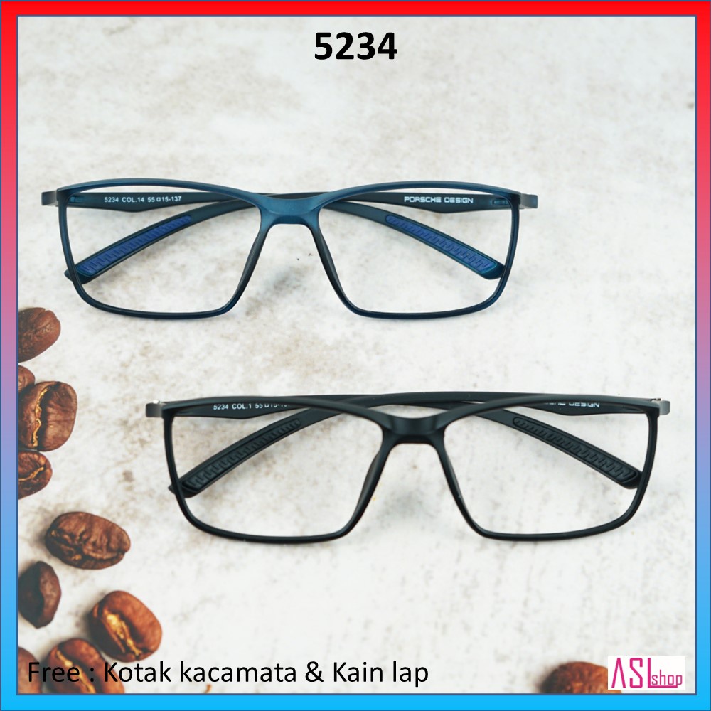 FRAME DAN KACAMATA MINUS (5234) RINGAN DAN LENTUR