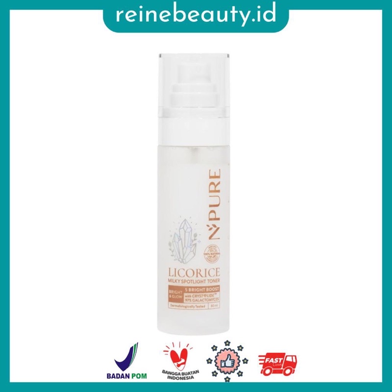 NPURE LICORICE MILKY SPOTLIGHT TONER