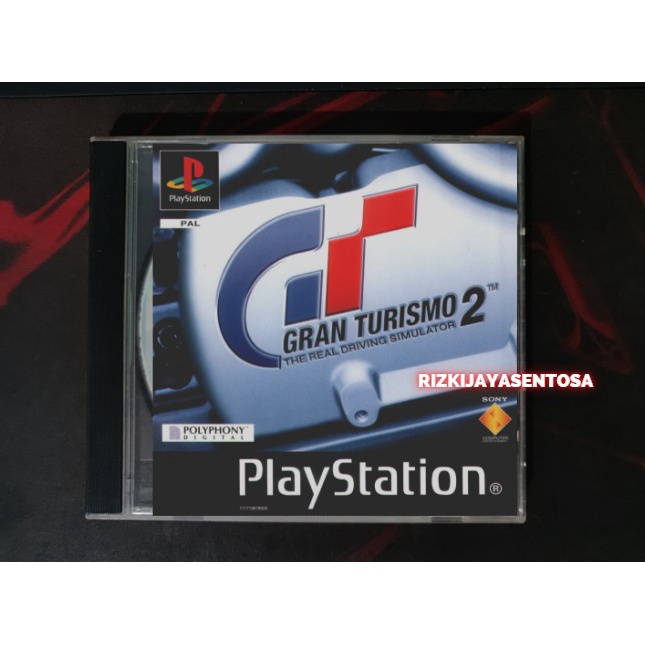 KASET CD PS1 : GRAN TURISMO 2 (2 DISC)