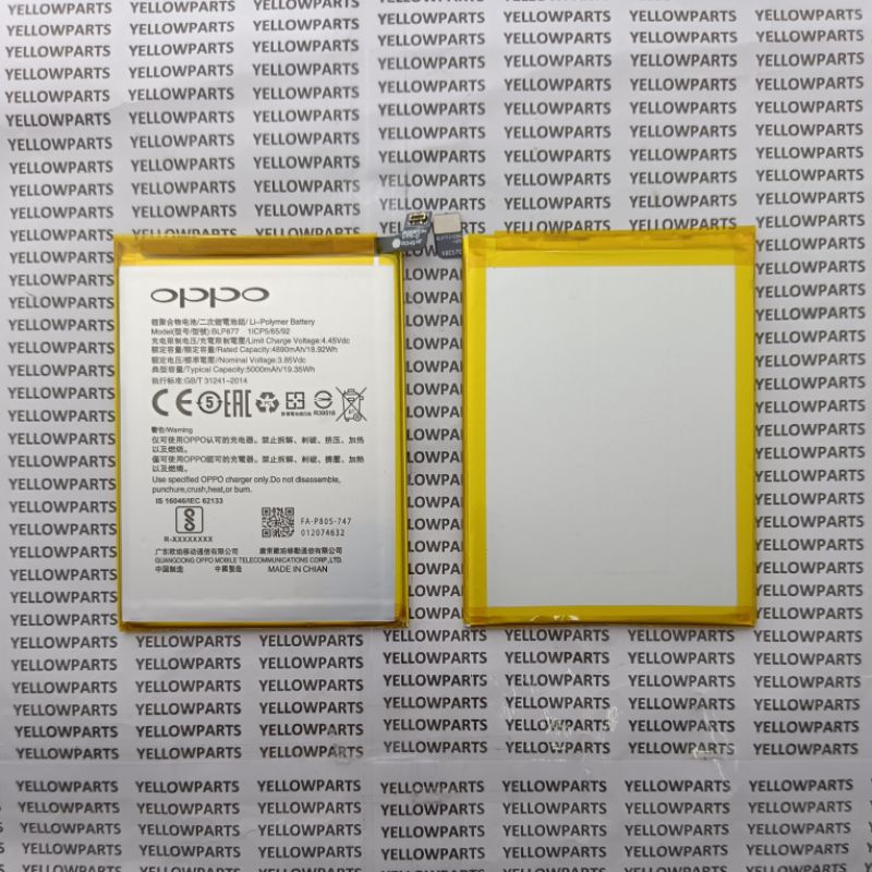 BAT BATTERY BATERAI BATRE UNTUK REALME 8I BLP877 ORIGINAL