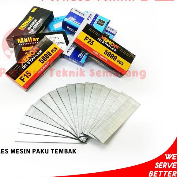 

Isi Staples / Paku Tembak Angin Air Nailer Refill F25 dan F30 - F25